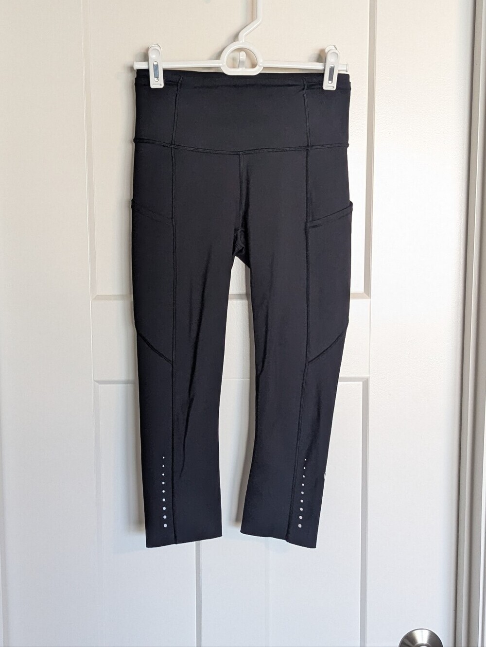 Lululemon Fast & Free 19" Crop Leggings - Black sz 4